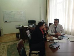 Дмитрий Баснак во время интервью "Известиям"