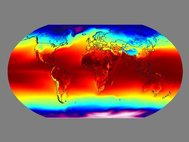 Карта среднегодовых температур