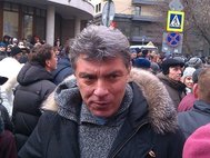 Борис Немцов у Замоскворецкого суда