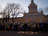 Акция «Час Земли» в Петербурге