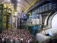 Участники коллаборации LHCb на БАКе