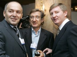 Виктор Пинчук, Сергей Тарута и Ринат Ахметов