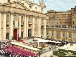 Церемония канонизации Иоанна XXIII и Иоанна Павла II