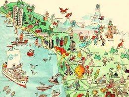 Фрагмент туристической карты. Источник: mapsmaps.ru