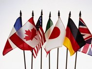Флаги стран «группы семи»