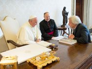Встреча Папы Римского с директором ЦЕРНа
