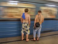 Жара в Москве
