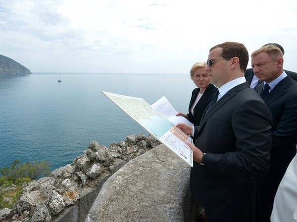 Дмитрий Медведев в Крыму