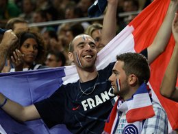 Болельщики французской футбольной сборной