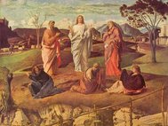 «Преображение». Джованни Беллини, 1480—1485