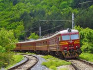Поезд в Болгарии