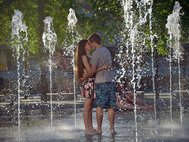 Жара в Москве