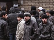 Таджикские мигранты в Москве
