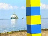 Граница России и Украины по Азовскому морю