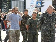 пленные на востоке Украины
