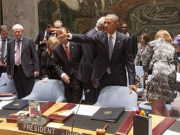 Барак Обама на заседании СБ ООН 24.09.2014