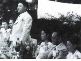 Собрание с участием Ким Ир Сена. Конец 1940-х гг.