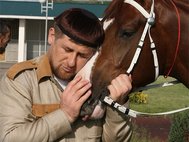 Рамзан Кадыров с конем