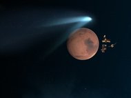 Комета «Siding Spring», Марс и орбитальные аппараты NASA
