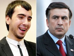 Владимир Краснов и Михаил Саакашвили