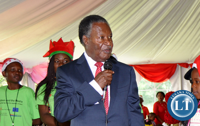 Президент Замбии Майкл Чилуфья Сата