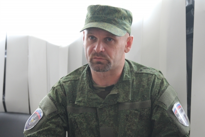 Командир бригады ополчения «Призрак» Алексей Мозговой