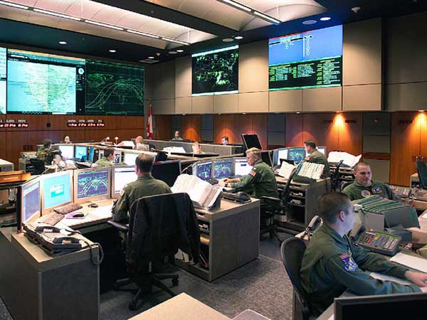Командный центр разведслужбы NORAD