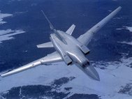 Ту-22М3 в полете