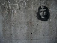 Трафарет с изображением Че Гевары