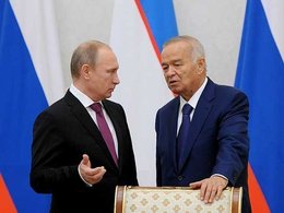 Владимир Путин и Ислам Каримов