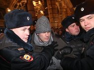 Задержание Алексея Навального 30 декабря 2014 года