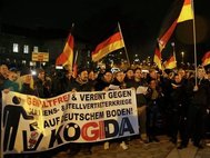 Акция протеста против исламизации в Германии