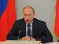 Владимир Путин. Фото пресс-службы Кремля