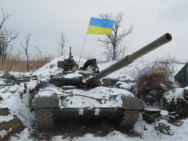 Зима в зоне АТО