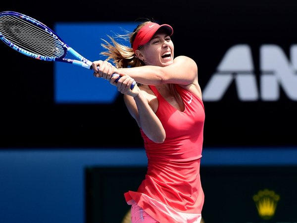 Мария Шарапова на турнире Australian Open
