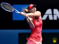 Мария Шарапова на турнире Australian Open