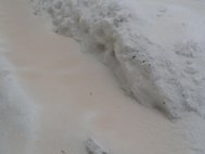 Оранжевый снег с примесью песка выпал в Саратове