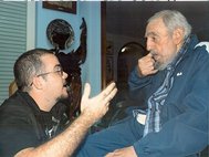 Фидель Кастро и Рэнди Гарсия