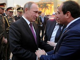 Владимир Путин и Абдельфаттах Сиси