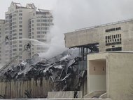 Пожар в ИНИОНе, 31 января 2015 г.