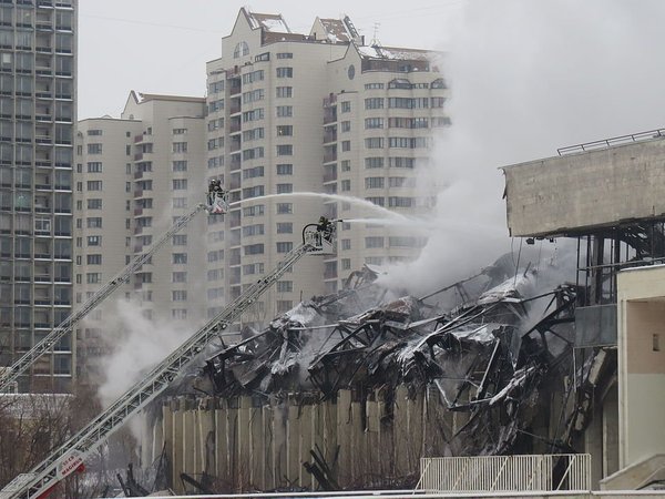 Пожар в ИНИОНе, 31 января 2015 г.
