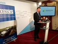 Заместитель главы Специальной мониторинговой миссии ОБСЕ в Украине Александр Хуг