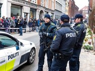 На месте теракта в Копенгагене