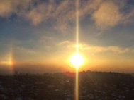 Над Челябинском взошли три солнца