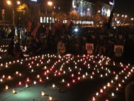 Факельное шествие в Харькове