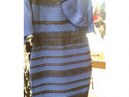 Платье, цвет которого вызвал оживленные споры в интернете