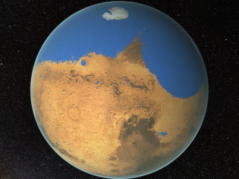 Древний марсианский океан