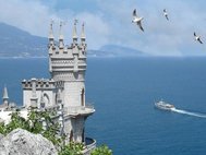 замок Ласточкино гнездо в Крыму