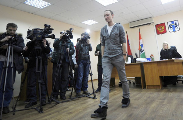 Тимофей Кулябин в суде