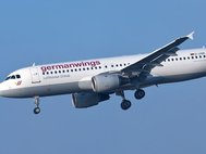 Самолет Airbus A320 авиакомпании Germanwings